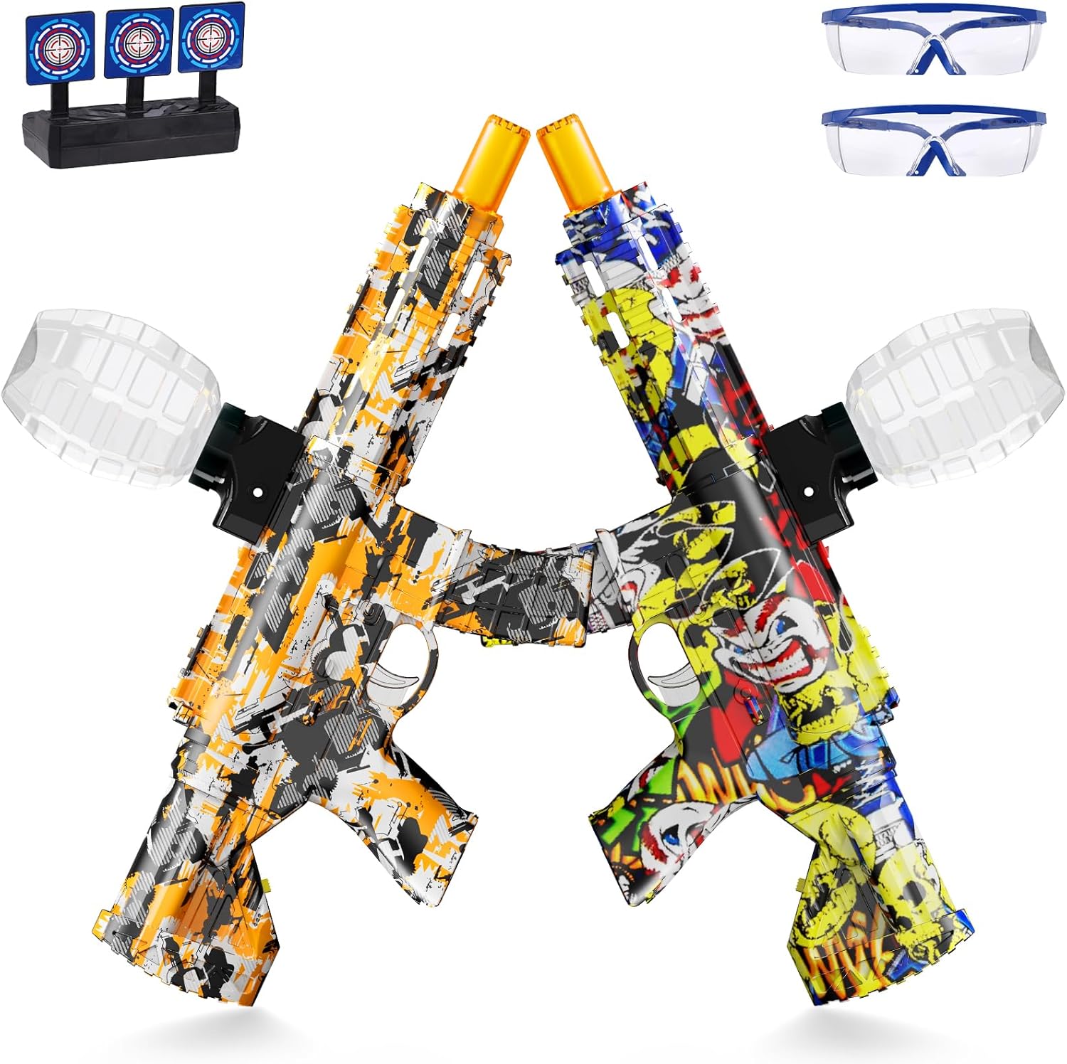 Upgraded Electric Splatter Blaster Toy for Outdoor Fun