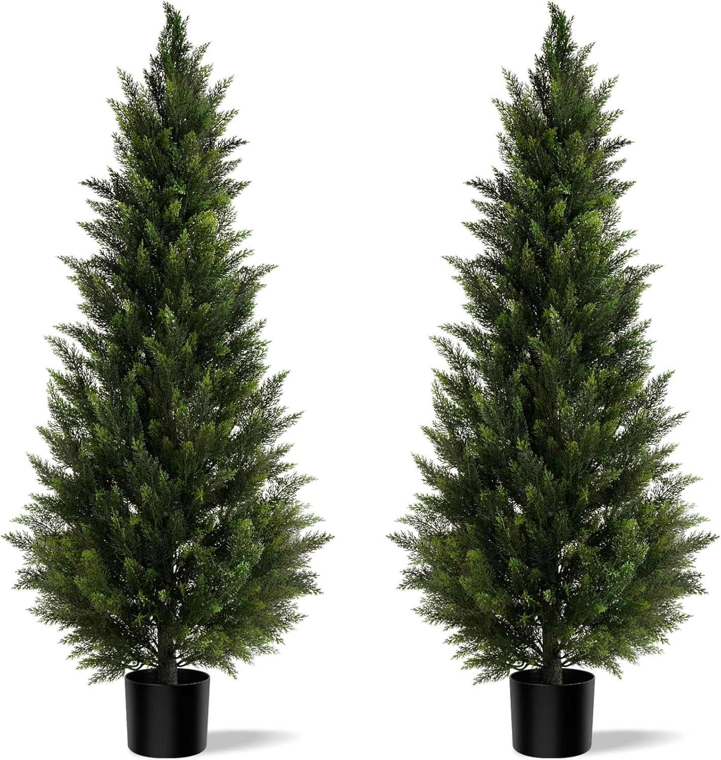 Outdoor Artificial Cedar Topiary Tree for Elegant Decor