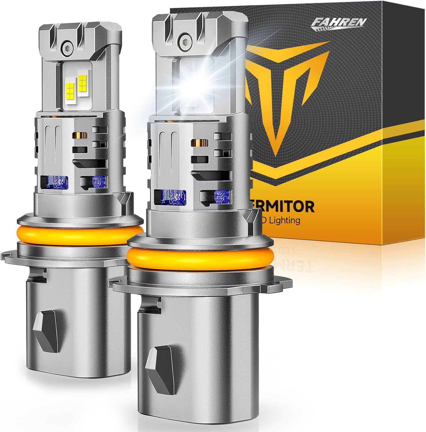 9007 LED Bulbs - FAHREN 1200% Brighter, 70000LM, Waterproof