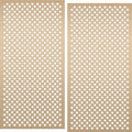 Cloverleaf Aluminum Sheet 2 x 1 ft 2-Pack - Decorative Gold Mesh