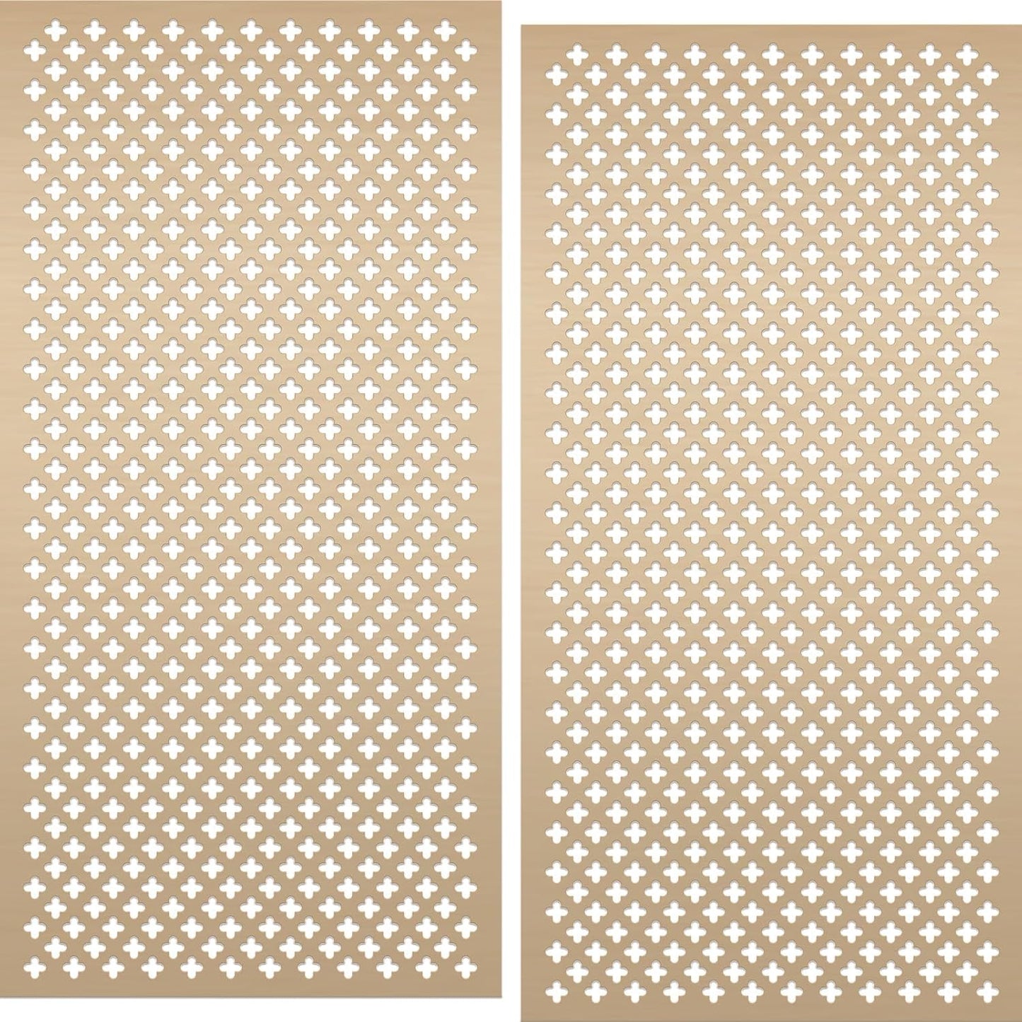 Cloverleaf Aluminum Sheet Set for Crafting and Decoration