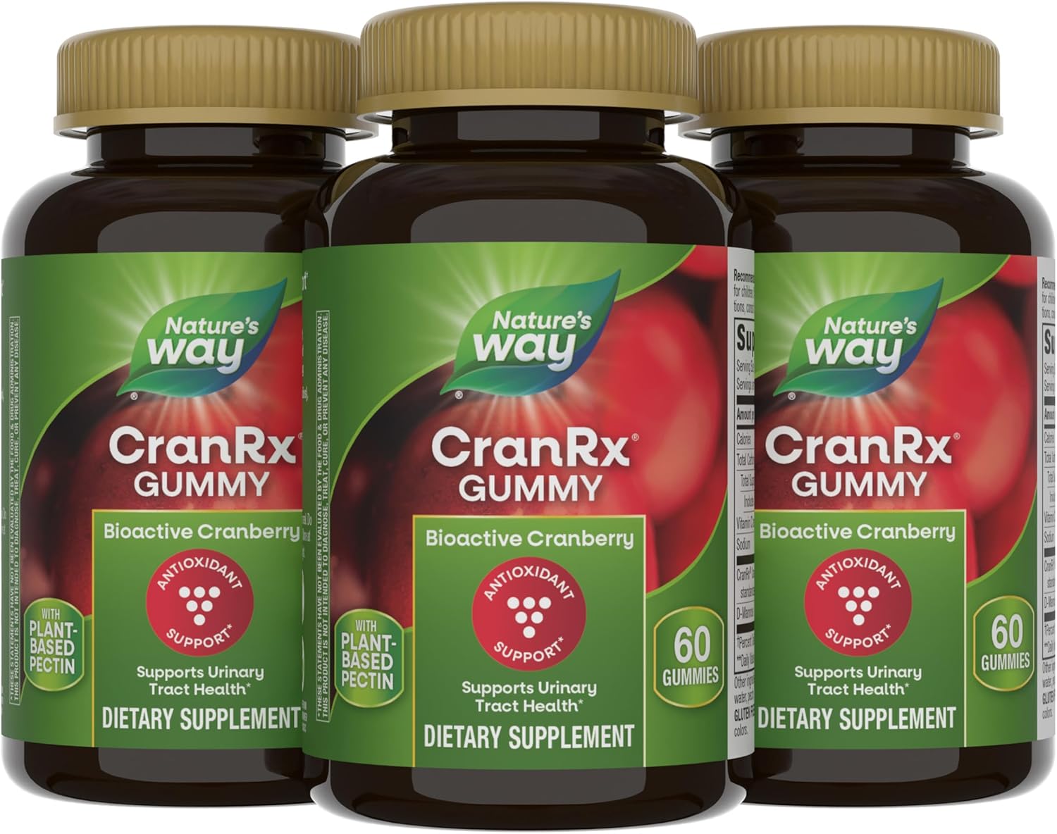 Nature's Way CranRx Cranberry Gummies for Urinary Health Support