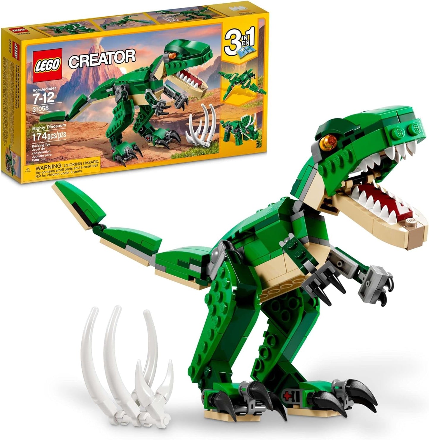 Transforming 3-in-1 Dino Set - Perfect for Imaginative Play!