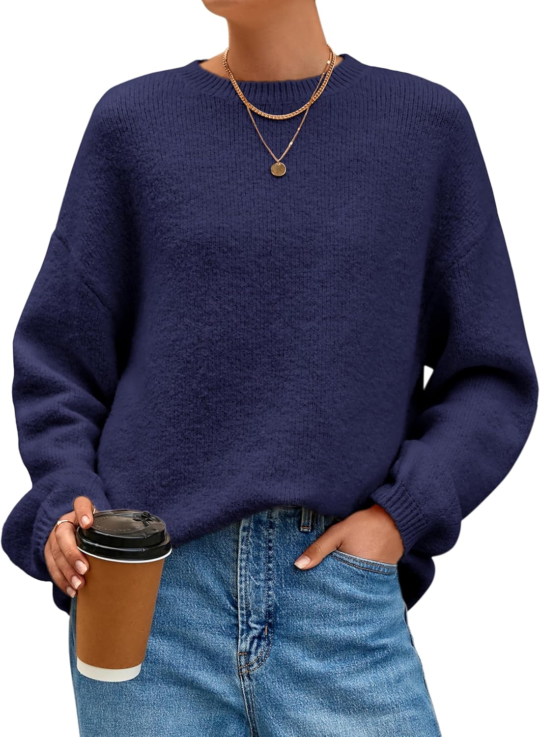 Oversized Sweaters for Women: Cozy Fall Pullover Jumper Tops