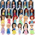 Liberty Imports 12 Pack Little Royal Princess Dolls - Mini 5in Set