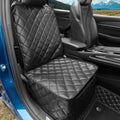 Waterproof Car Front Seat Cover for Dogs - Durable PU Leather