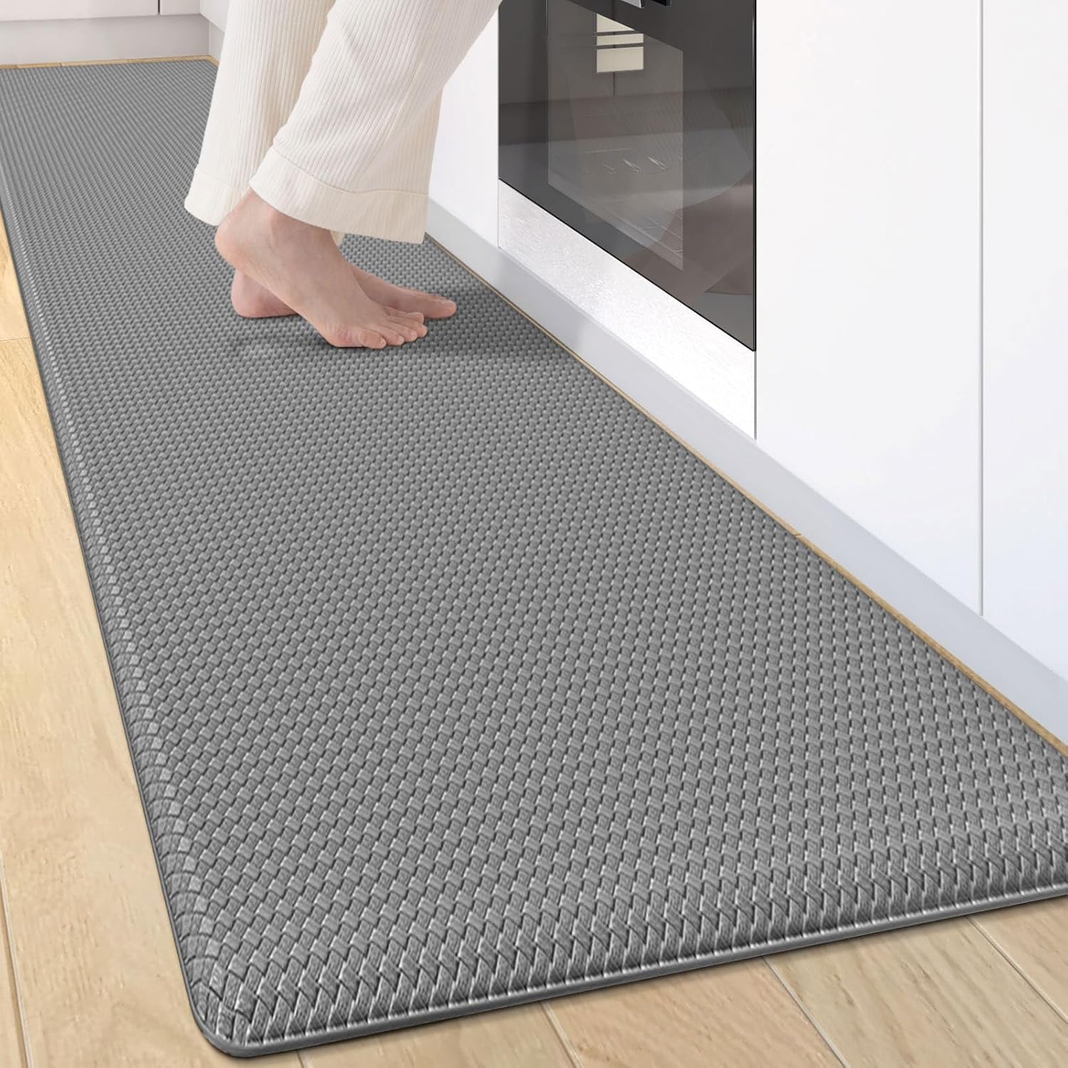 Cushioned Anti Fatigue Kitchen Mats for Comfort and Support