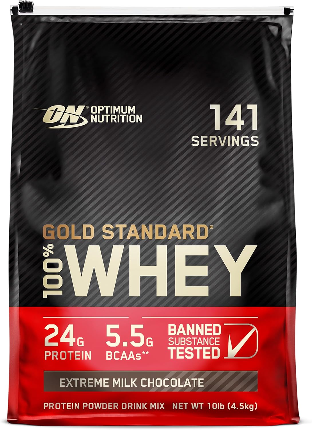Optimum Nutrition Gold Standard Whey Protein Powder for Muscle