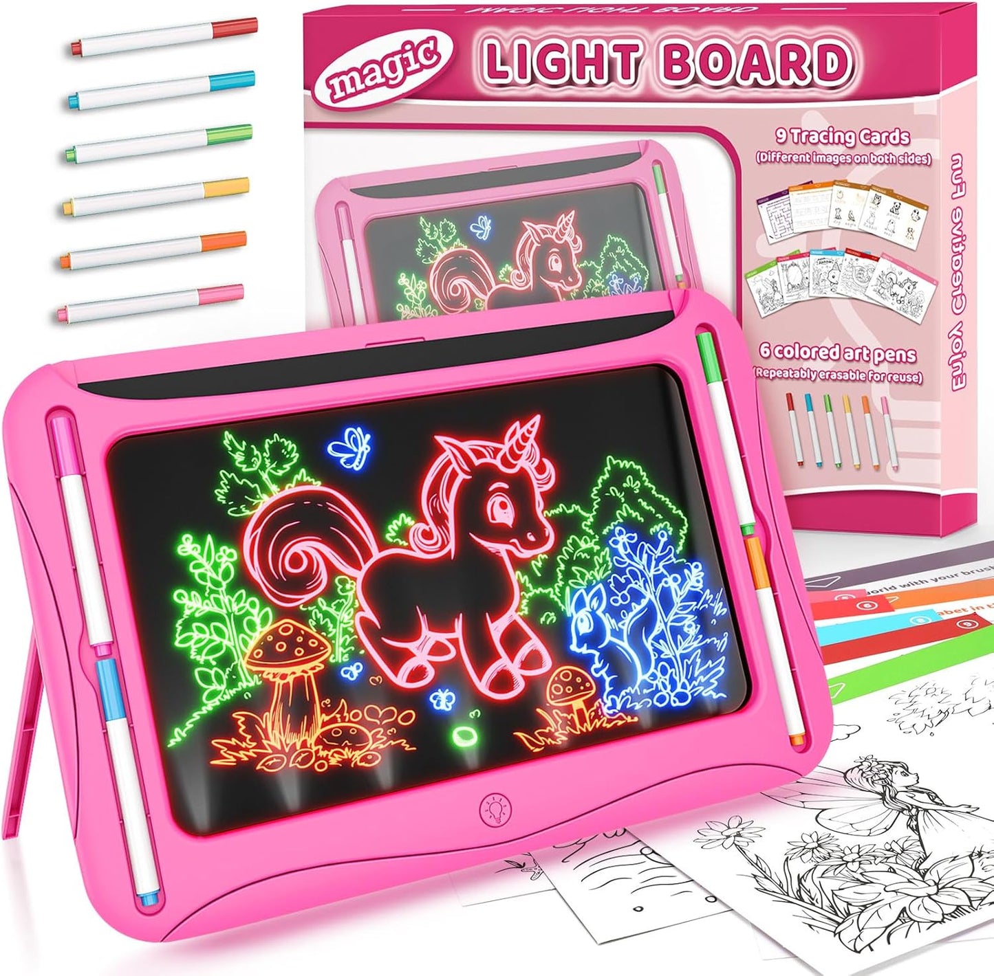 Light Up Tracing Pad for Kids - Magical Drawing Fun! 