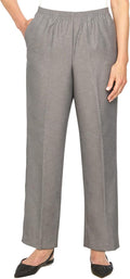 Alfred Dunner Women's Relaxed Fit Pants - Easy Care Comfort