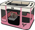 Foldable Pet Kitten Playpen - Waterproof Portable Cat Dog Playpen