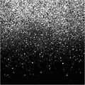 Silver Backdrop Black and Silver Backdrop 8x8FT - Durable Vinyl