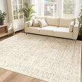 Washable Area Rug 5x7 Moroccan Geometric Boho Rug - Machine Washable