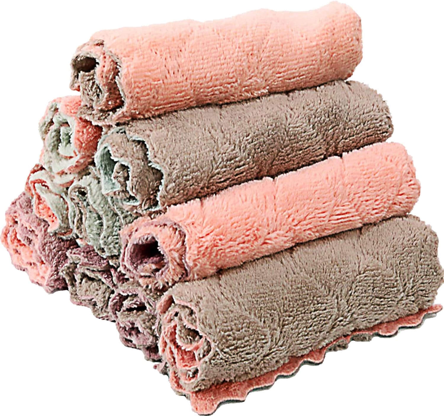 Super Absorbent Microfiber Kitchen Cloths - 10 Pack