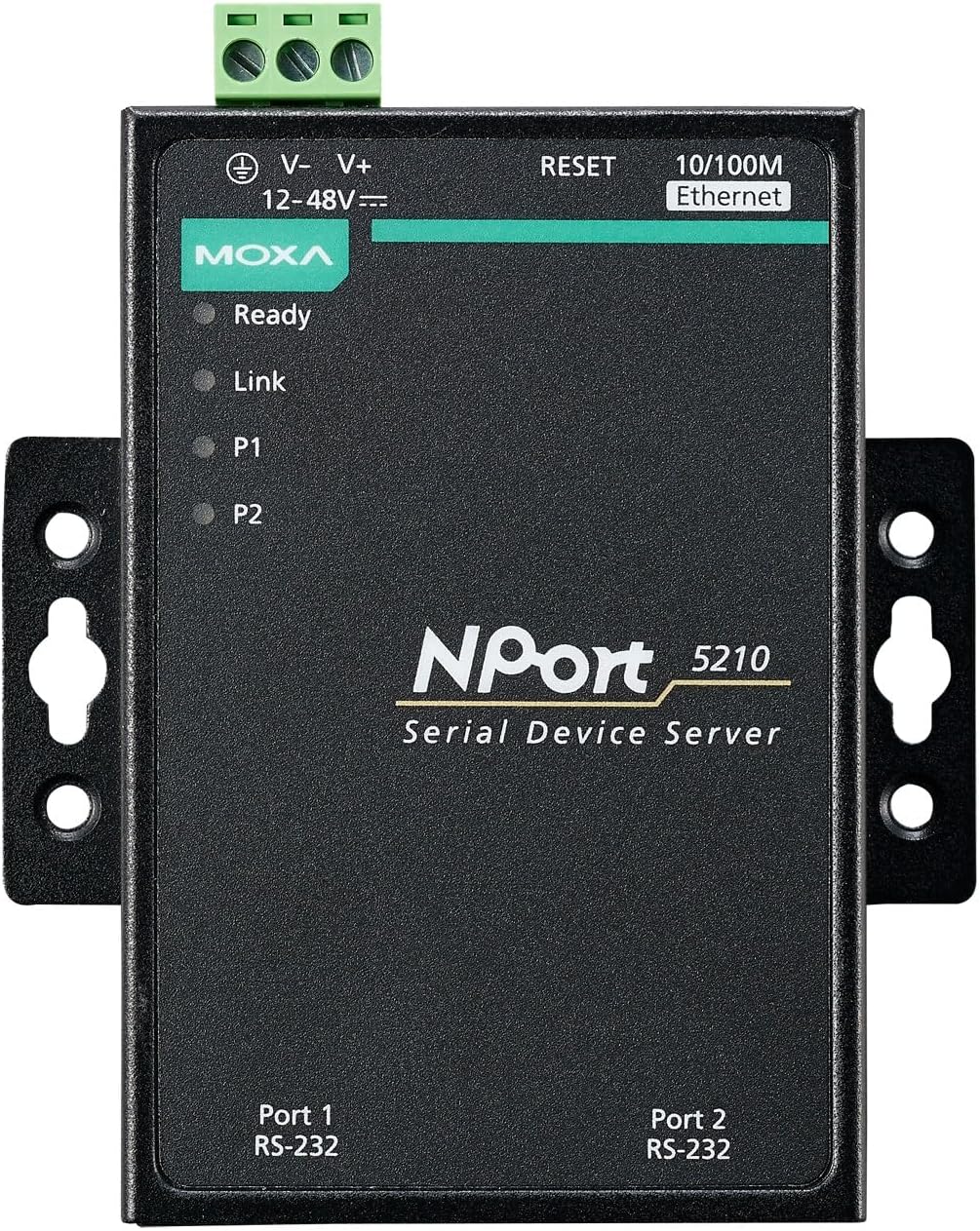 MOXA NPort 5210 Device Server with 2 Ports and Ethernet Support