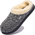 NewDenBer Men's Memory Foam Slippers for Indoor and Outdoor Comfort