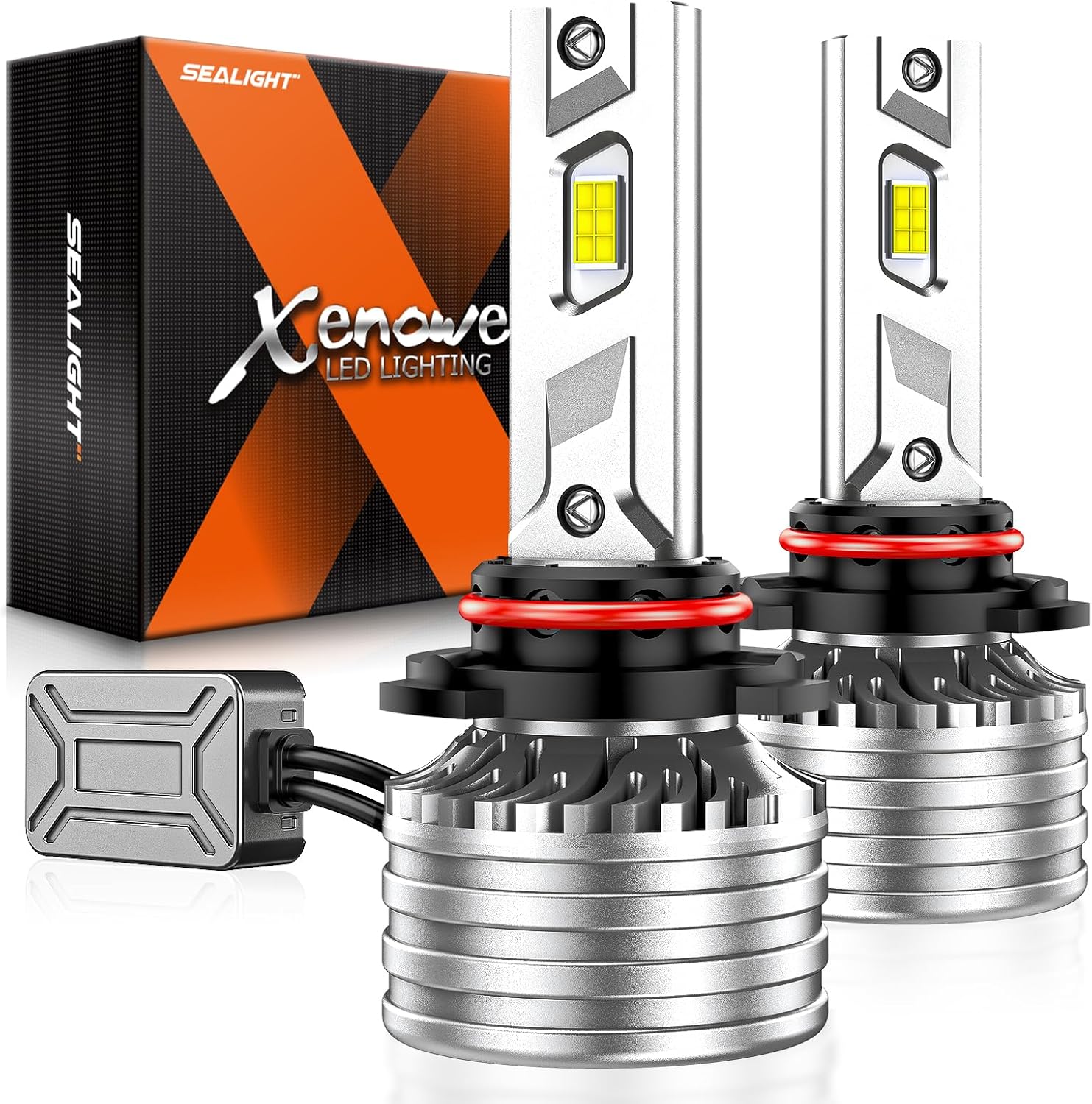 SEALIGHT 9005 Fog Bulbs with Cooling Fan for Safe Night Driving