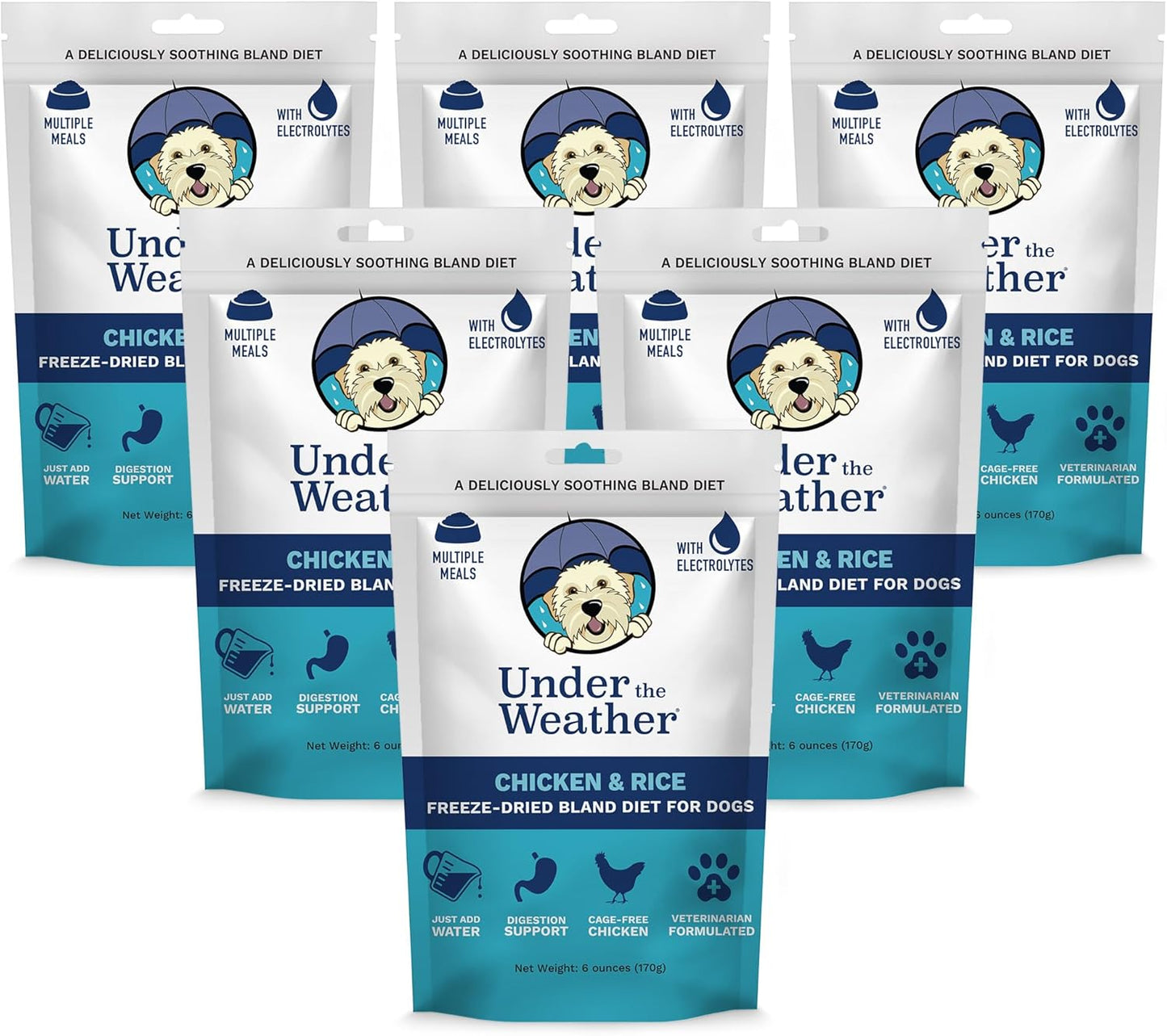 Under the Weather Bland Diet for Dogs - Easy to Digest Meals