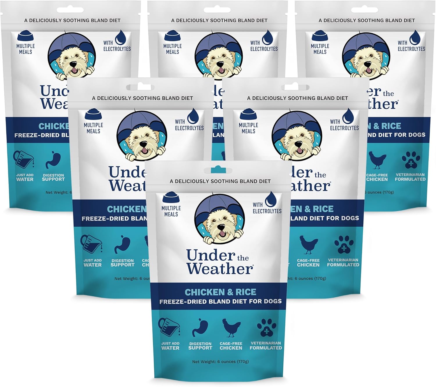 Under the Weather Bland Diet for Dogs - Easy to Digest Meals