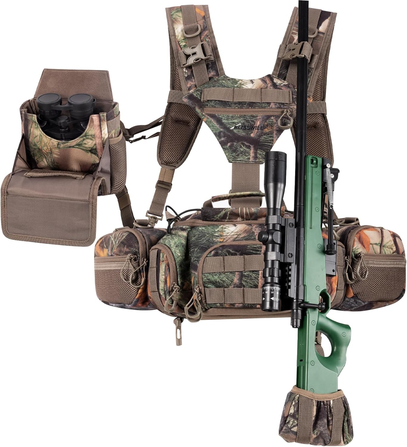 BLISSWILL Hunting Backpack with Harness for Outdoor Activities
