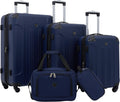 Travelers Club Chicago Hardside Expandable Spinner Luggage Set - 5