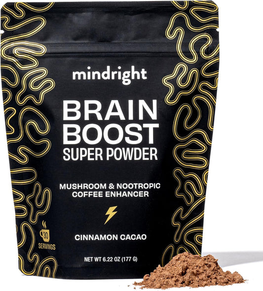 Mindright Mushroom Coffee Enhancer - Boost Your Focus!