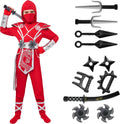 Spooktacular Creations Halloween Ninja Costume Kids - Dragon Red