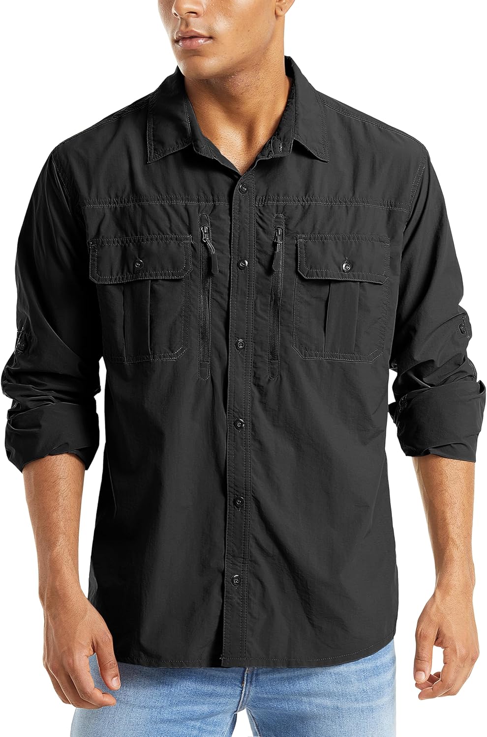 MAGCOMSEN Men's Sun Protection Shirts for Outdoor Activities