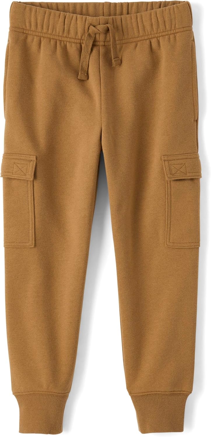 Boys' Active Performance Fleece Jogger Pants for Comfort
