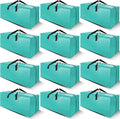 Extra Large Moving Bags 12 Pack - Heavy Duty Storage Totes for Moving