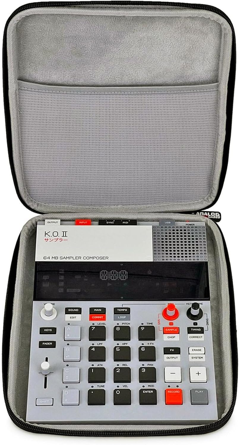 Custom-Fitted Compact GLIDE Case for Teenage Engineering EP133