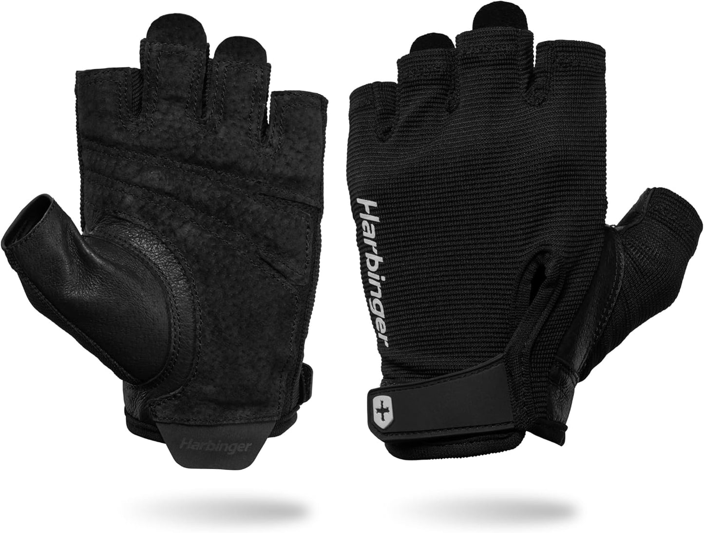 Harbinger Power Gloves 3.0: Durable Half Finger Weightlifting
