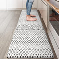 KIMODE Kitchen Runner Rug 17.3 in x 59 in - Cushioned Anti-Fatigue Mat