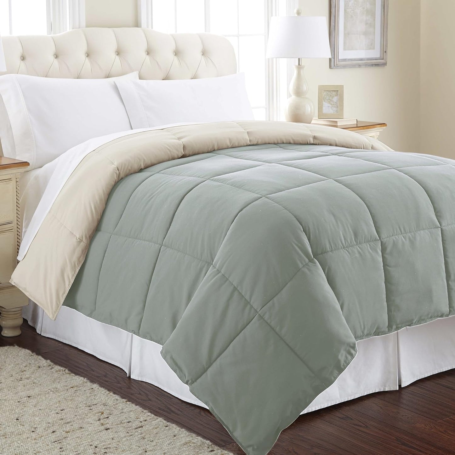 Modern Threads Down Alternative Reversible Comforter for King