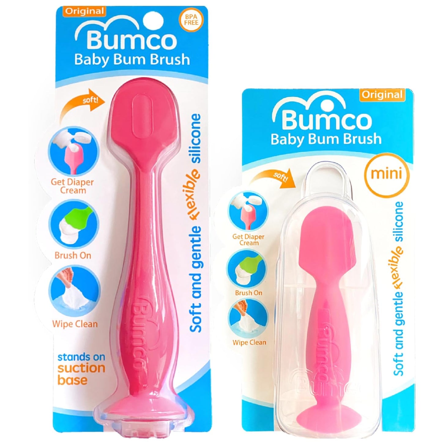 Mom-Invented BPA-Free Diaper Spatula Set