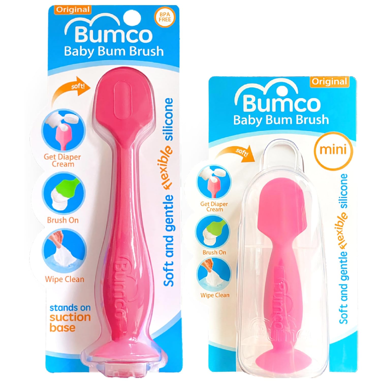 Mom-Invented BPA-Free Diaper Spatula Set