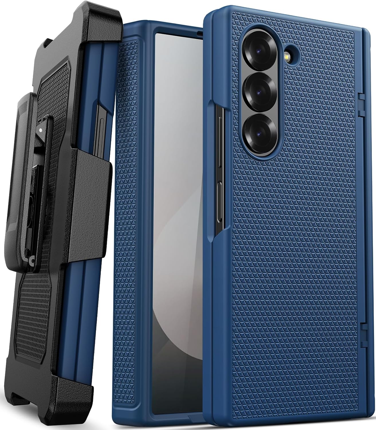 Durable Rugged Case for Samsung Galaxy Z Fold 6 with Holster