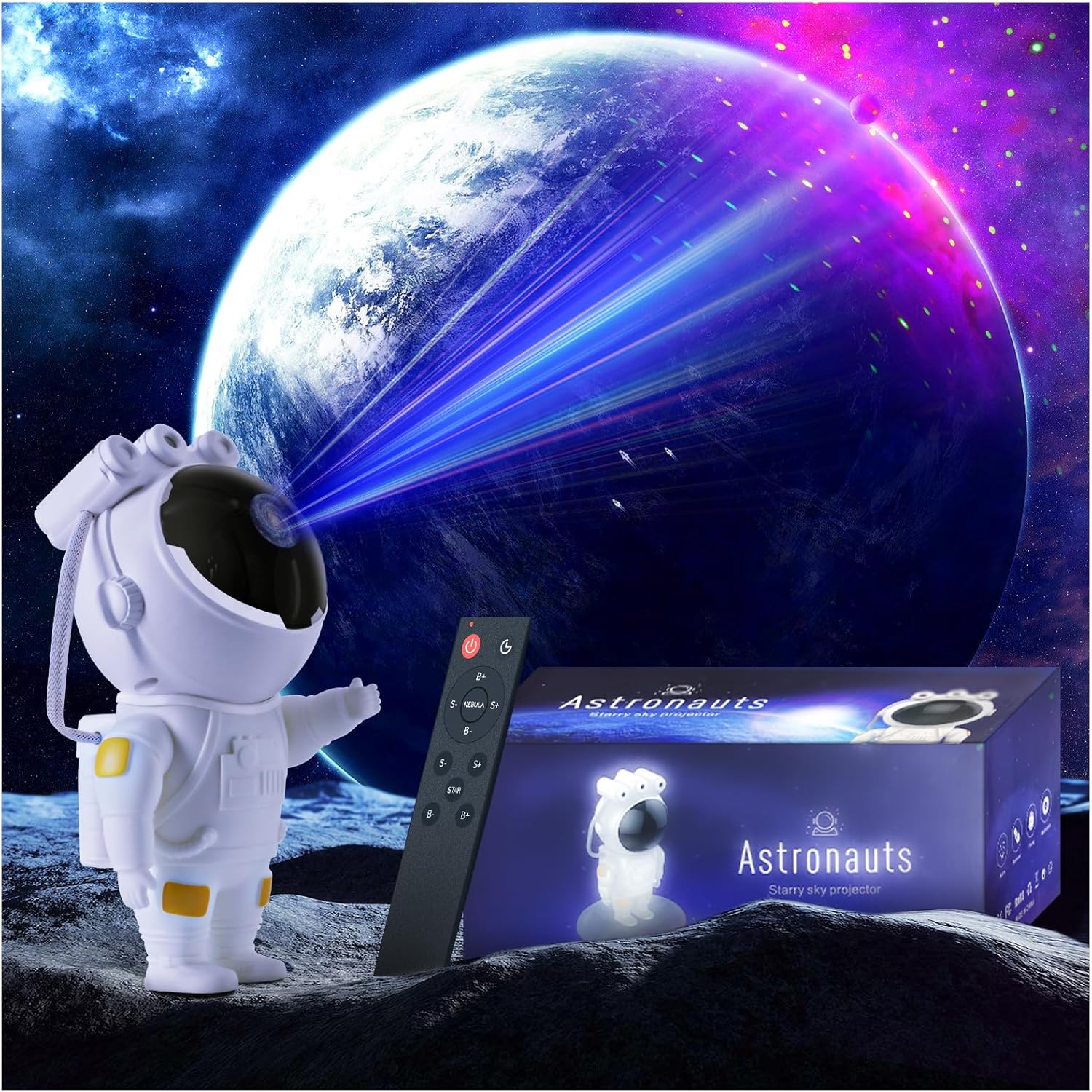 Galaxy Night Light Projector - Tiktok Trend Gift