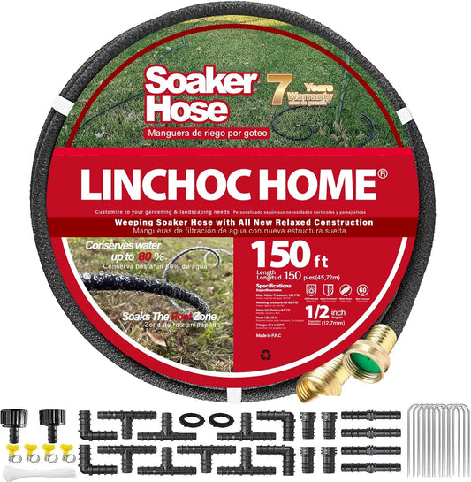 1/2 Inch Solid Brass Soaker Hose for Efficient Garden Irrigation