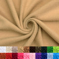 Camel Solid Fleece Fabric 3 Yd Bolt - Soft, 60in Wide