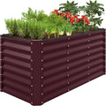 Best Choice Products 4x2x2ft Raised Garden Bed - Deep Root Planter