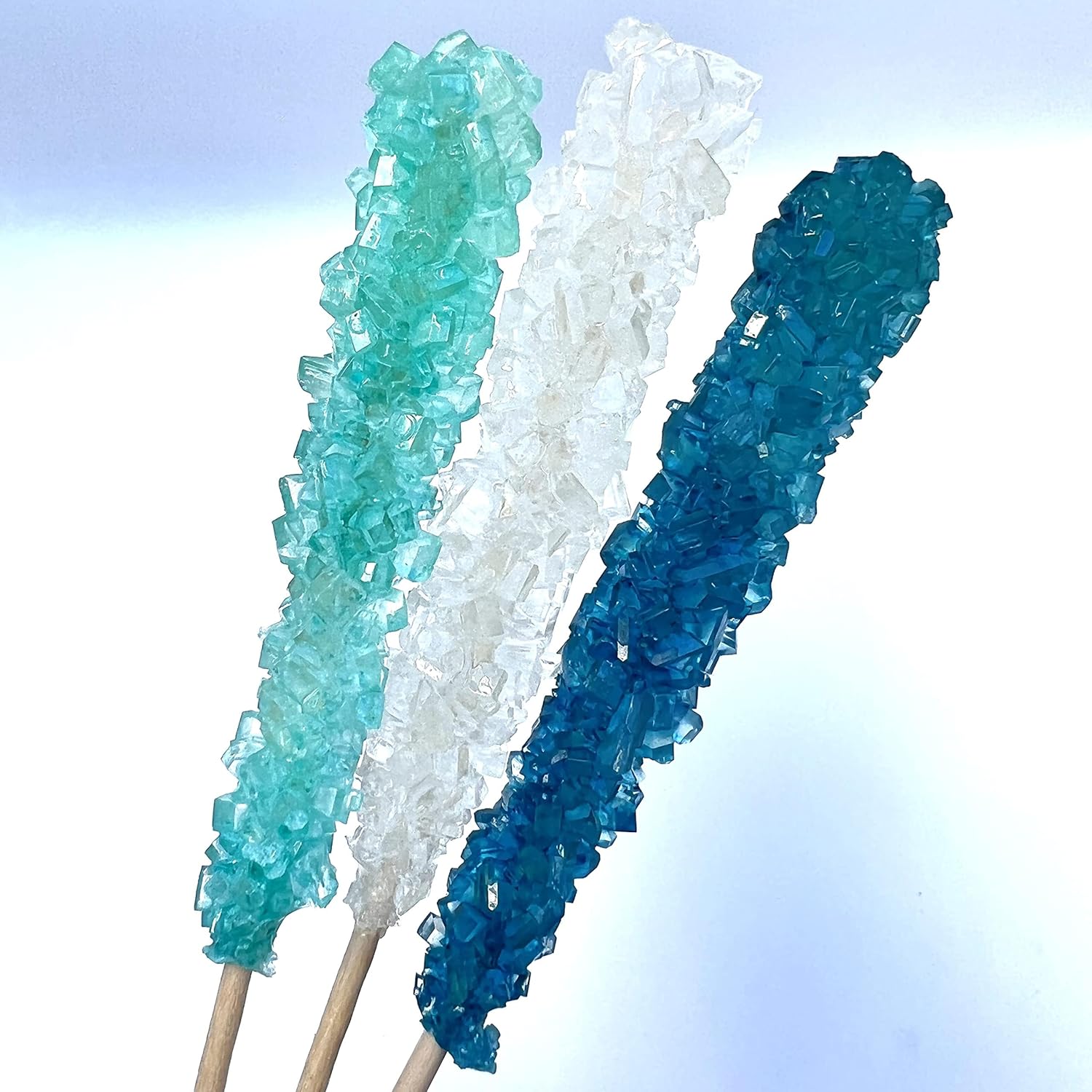 Classic Rock Candy Sticks for Sweet Treats and Drinks