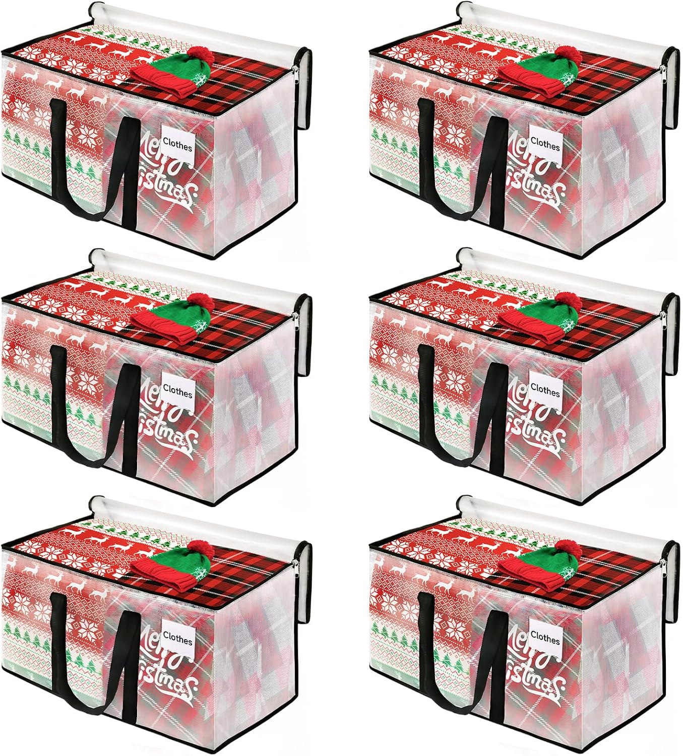 BlissTotes Extra Large Moving Bags for Heavy Duty Storage