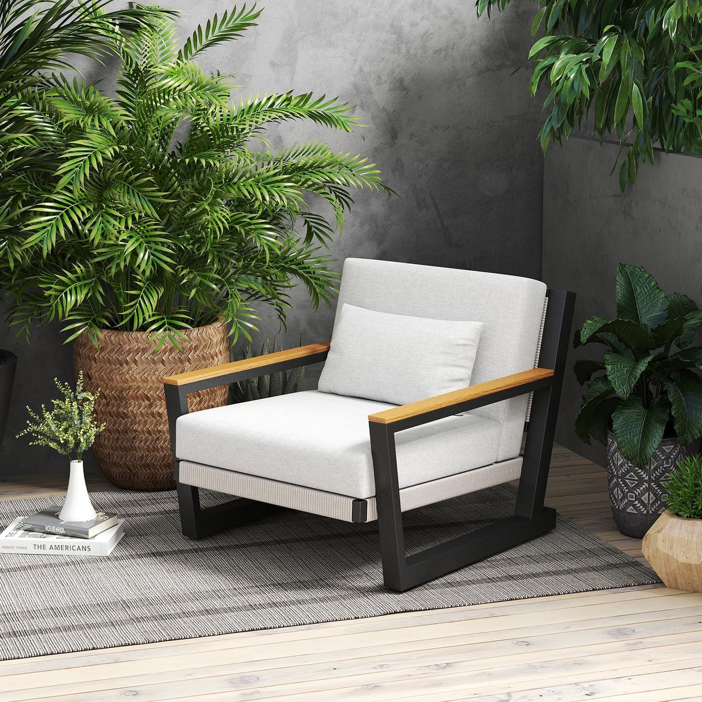 Aluminum Outdoor Patio Furniture Set with Comfortable Design