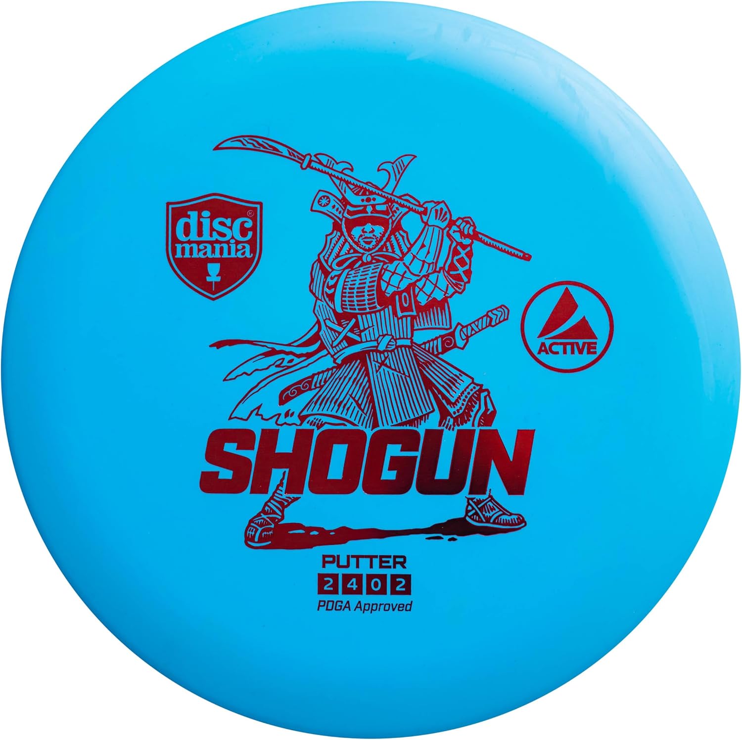 Stable Shogun Putter: Grippy Plastic, Perfect for Beginners