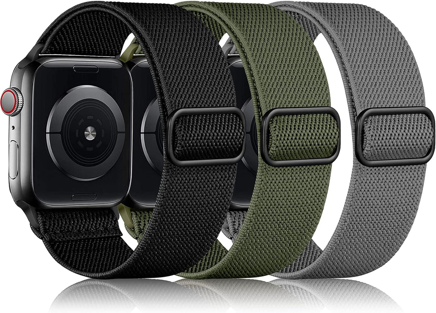 Nylon Braided Solo Loop for Apple Watch - Stretchy & Stylish!