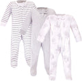 Touched by Nature Unisex Baby Organic Cotton Sleep and Play - Cozy Set
