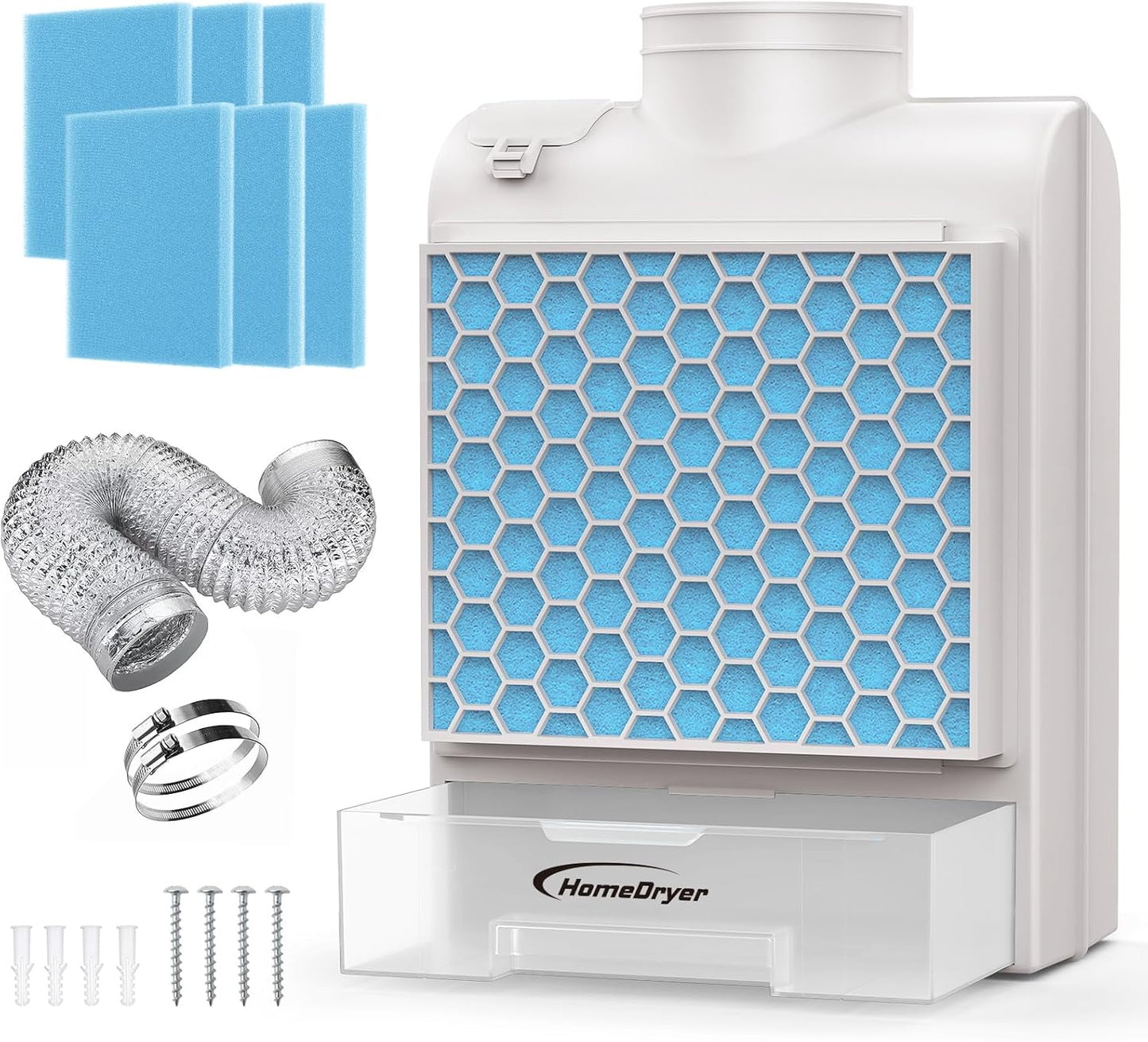 Ultimate Indoor Dryer Vent Kit - Improved Air Quality!