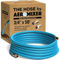 Aeromixer 3/4 Inch Garden Hose 50 Ft - Heavy Duty Kinkless Hose