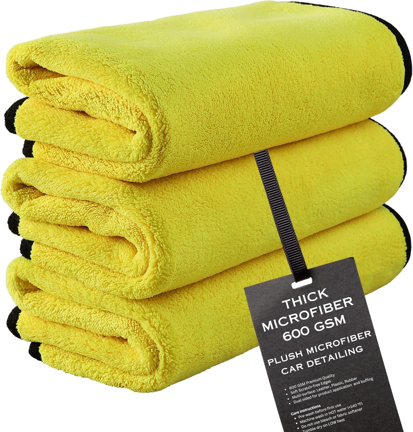 Ultimate Car Care Towels | 600 GSM, Dual-Sided | The Pro Stuff